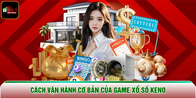 Cách vận hành cơ bản của game Xổ Số Keno